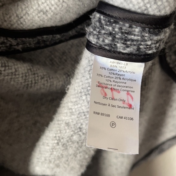 ATM Anthony Thomas Melillo Cocoon Kimono Overcoat - Picture 5 of 5